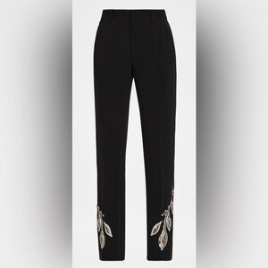Cinq a Sept Kerry Beaded Paisley Pants